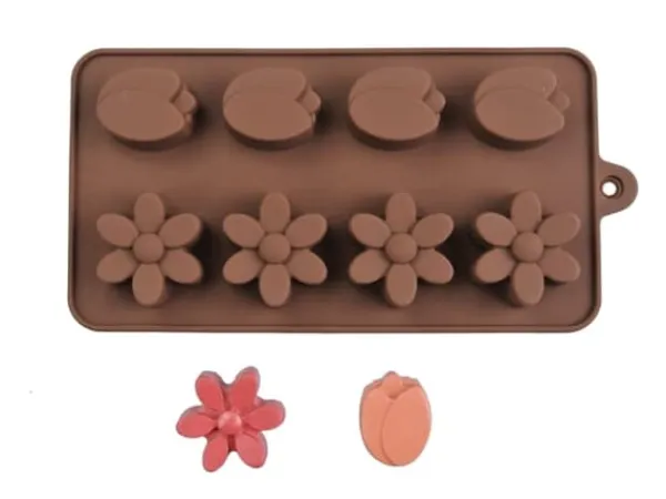 Silikoneform til ischokolade TULIPANBLOMST Online