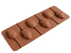 Udstikkere>Silikoneform til slikkepinde PÅSKEÆG slikkepinde