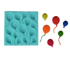 Udstyr Til Kagedekoration>Silikoneform til sukkerpasta BALLONER BALLONER