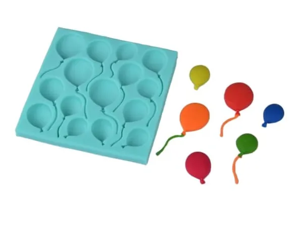Udstyr Til Kagedekoration>Silikoneform til sukkerpasta BALLONER BALLONER