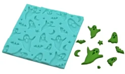 Silikoneform til sukkerpasta HALLOWEEN SPØGELSES-TROMMER Clearance