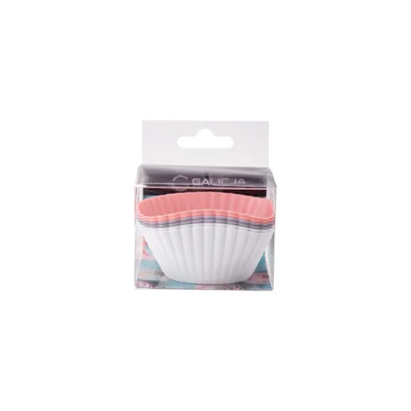 Bagning>Silikoneforme, muffinforme, cupcakeforme, 6 stk., farverige