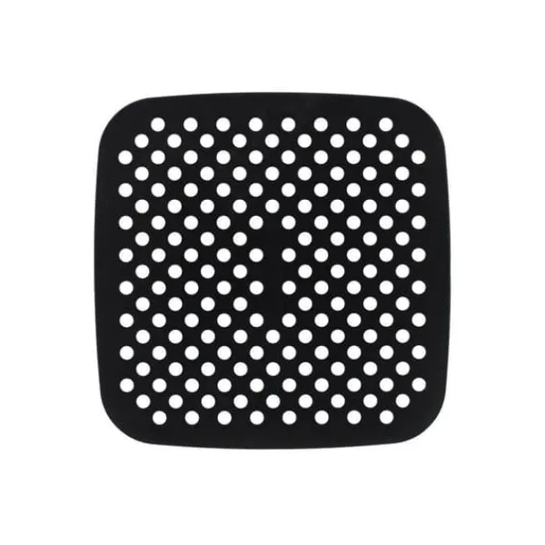Fritøse>Silikonemåtte til airfryer 18,7x18,7cm