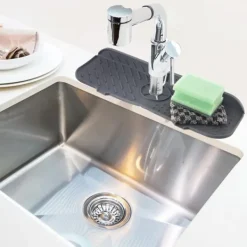 Måtter & Gitter Til Køkkenvaske>Silikonemåtte til vask 36x14 cm
