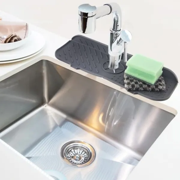 Måtter & Gitter Til Køkkenvaske>Silikonemåtte til vask 36x14 cm
