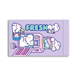 Självförslutande påse PET CCP Slitbeständig Säker Luktfri Söt Mönster Praktisk Återanvändbar Självförslutande påse Snack Bunny 22,3x13,5 Best