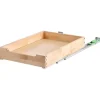 Skabsorganisator, Udtrækkelig træskuffe, 35,6x53,3 cm, Opbevaring Outlet