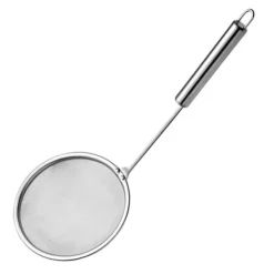 Sier>Skimmerske Fedtsi Rustfrit Stål Finmasket Langt Håndtag Hot Pot Skimmer til Fedtskum Køkken L