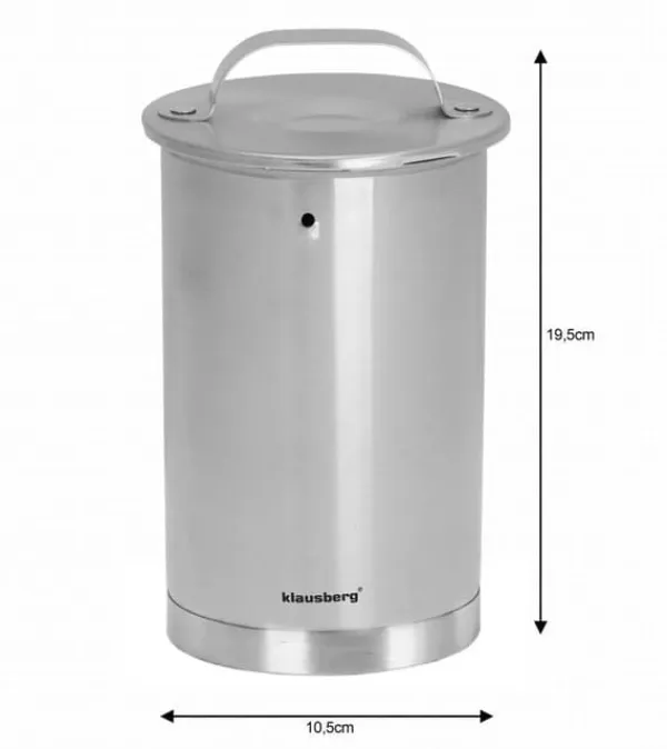 Rygeovne>Skinkekoger 1,5kg termometer KLAUSBERG KB-7588