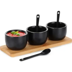 Serveringsfad & Skåle>Skåle Tallerken Snacks Skål Forretter Tapas Saucer Dips Dipbræt