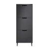 Tøj- & Garderobeopbevaring>Sko Skab, FSR151-H-SCH, 19x91/129x50 cm, Brun