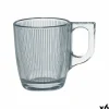 Glas>Skodelica Luminarc Stripy Gennemsigtig Glas 90 ml (6 enheder)
