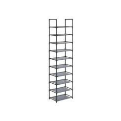Tøj- & Garderobeopbevaring>Skoholder, 45x28x173 cm, Sort