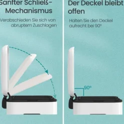 Skraldespand – Affaldssorteringssystem 2 rum – Hvid Outlet