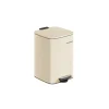 Skraldespand 20 liter - Stilfuldt stål - Sandbeige New