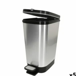 Skraldespande & Papirkurve>Skraldespand Curver Grå Plastik 6 L (5 enheder)