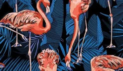 SKÆREBRÆT I GLAS 52x30 FLAMINGO New