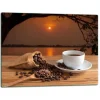 SKÆREBRÆT I GLAS 52x40 KAFFE Hot