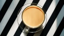 SKÆREBRÆT I GLAS 52x30 KAFFE Discount