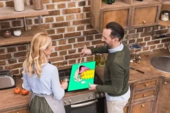SKÆREBRÆT I GLAS 52x40 KAKTUS Outlet