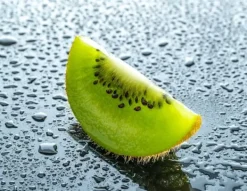 Bordskånere>SKÆREBRÆT I GLAS 52x40 KIWI