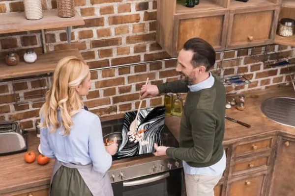 Ismaskine>SKÆREBRÆT I GLAS 52x40 MARMOR
