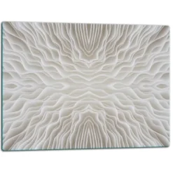 SKÆREBRÆT I GLAS 52x40 MARMOR Best