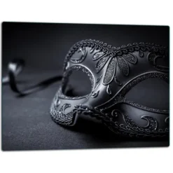 SKÆREBRÆT I GLAS 52x40 MASKE New