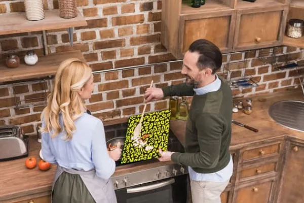 Ismaskine>SKÆREBRÆT I GLAS 52x40 MOSAIK