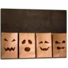 Bordskånere>SKÆREBRÆT I GLAS 52x40 SMILE