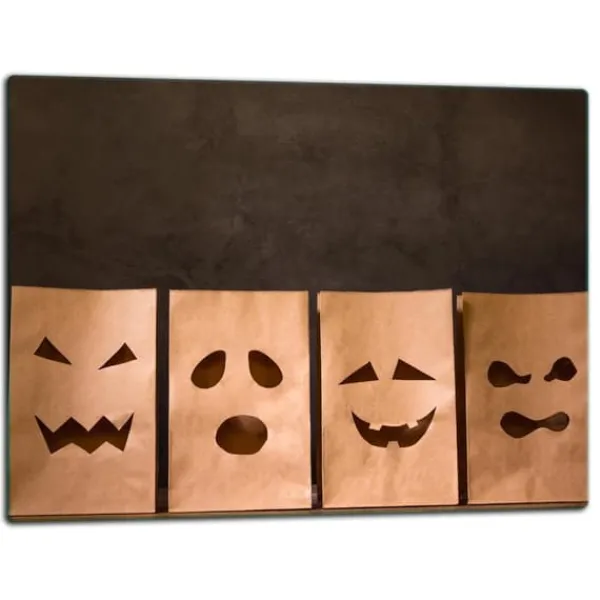 Bordskånere>SKÆREBRÆT I GLAS 52x40 SMILE