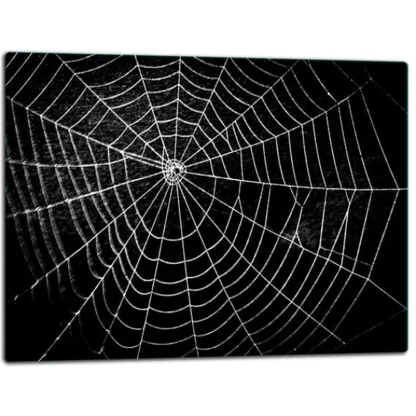 SKÆREBRÆT I GLAS 52X40 SORT Discount