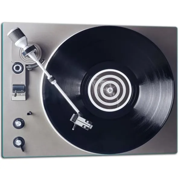Komfurer>SKÆREBRÆT I GLAS 52x40 VINYL