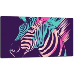 Skeer & Skovle>SKÆREBRÆT I GLAS 52x30 ZEBRA
