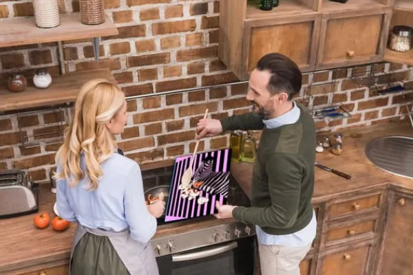 SKÆREBRÆT I GLAS 52x40 ZEBRA Hot