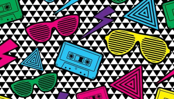 SKÆREBRÆT I GLASPLADE 52x30 POP ART Online