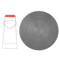 Skridsikker gaskomfur Diffuser med bakkeløfter Finslibning Aluminiumslegering Varmediffuser plade til madlavning 24cm/5.5.in Best