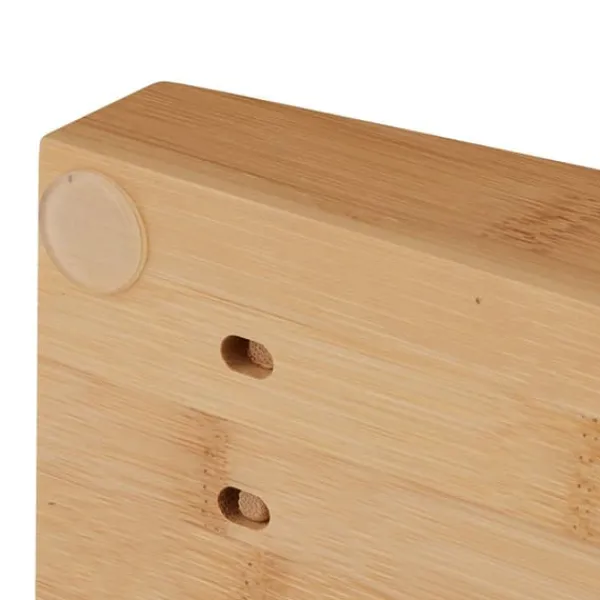 Opbevaringssystem Til Køkkenskuffer>Skuffe Knivorganisator, Bambus, 5.5x13x40 cm, Natur