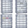 Skuffereol med 18 skuffer 38x16x47 cm - Skuffereol - Skuffereoler - Home & Living Best