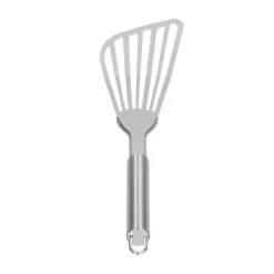 Stegepaletter>Slidset Fiskespade Tyk Poleret Fiskevender Flipper til Køkken Camping Restaurantspade