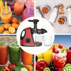 Slow juicer 150W til frugt og grønt KOLDPRESSE KLAUSBERG KB-7865 Best