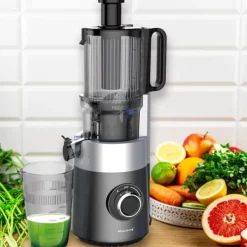 Slow juicer 180W til frugt og grønt KOLDPRESSE KLAUSBERG KB-7881 Best