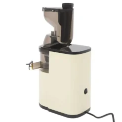 Slow Juicer YZJ02 - Koldpresset Saftpresser - 800W 220V EU-stik - 48 omdr./min - 500 ml - Frugtkødsseparation - Beige Discount