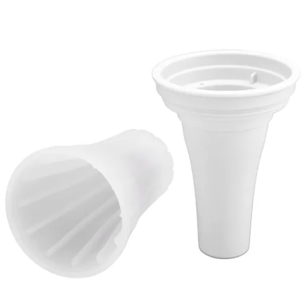 Slushie Maker Cup Snabbfryst 150ml Dryckstillverkning med stor kapacitet med lock för Summer White Discount