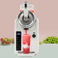 Slushmaskine - Shaved Ice Maskine - Bordmodel - 185 W Motor - Selvrensning - Til Hjemmet Outlet