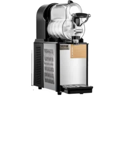 Slush-Ice Maskiner>Slushymaskine, 2 tanke, justerbar temperaturkontrol,1x3L