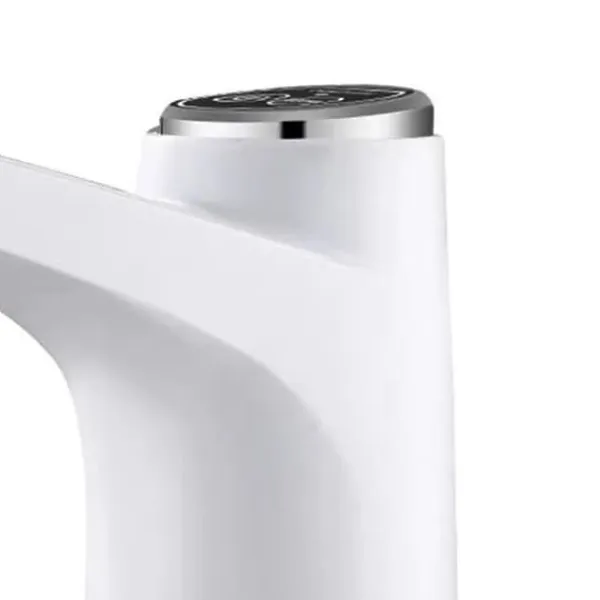 Vandkølere>Smart Elektrisk Vandflaskepumpe Trådløs Automatisk Drikkevandsdispenser Hvid