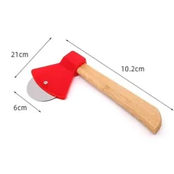 Smart pizzakniv - rød - 18 cm Online