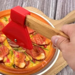 Smart pizzakniv - rød - 18 cm Online