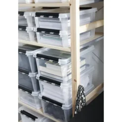 Orthex SmartStore Classic 15 - opbevaringsboks med låg, 10 stk. pakke Discount